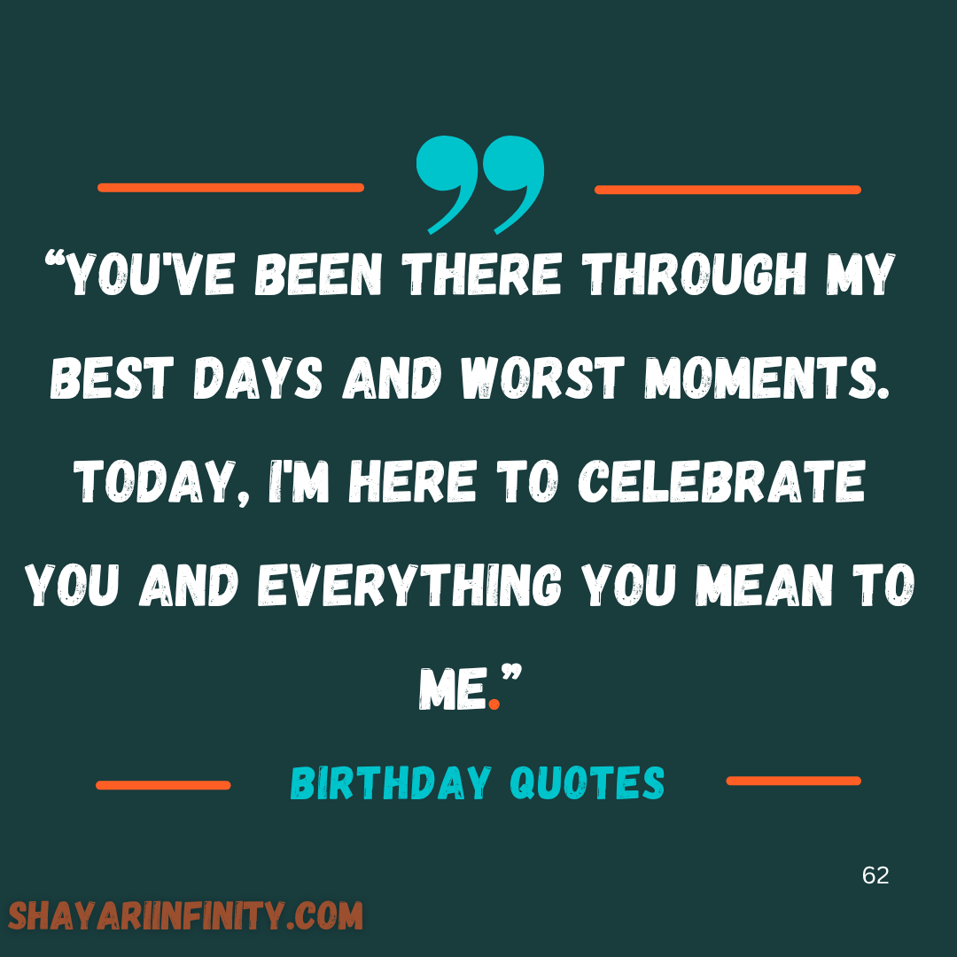 Birthday quotes