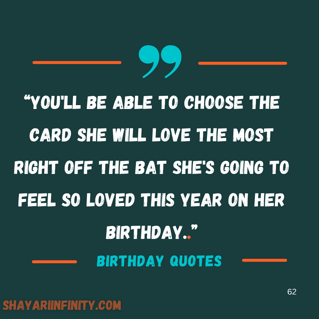 Birthday quotes
