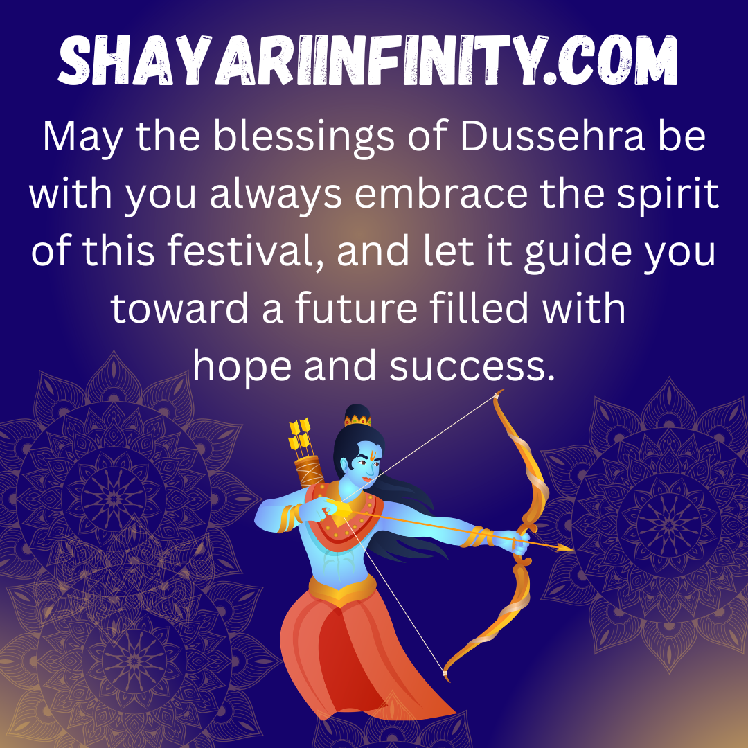 Dussehra 2026 Greetings- Like the victory of the good of Lord Rama