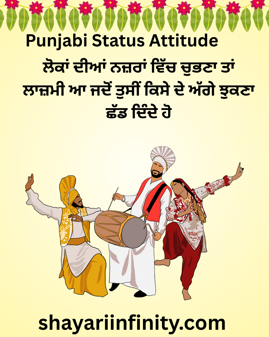 Punjabi Status Attitude