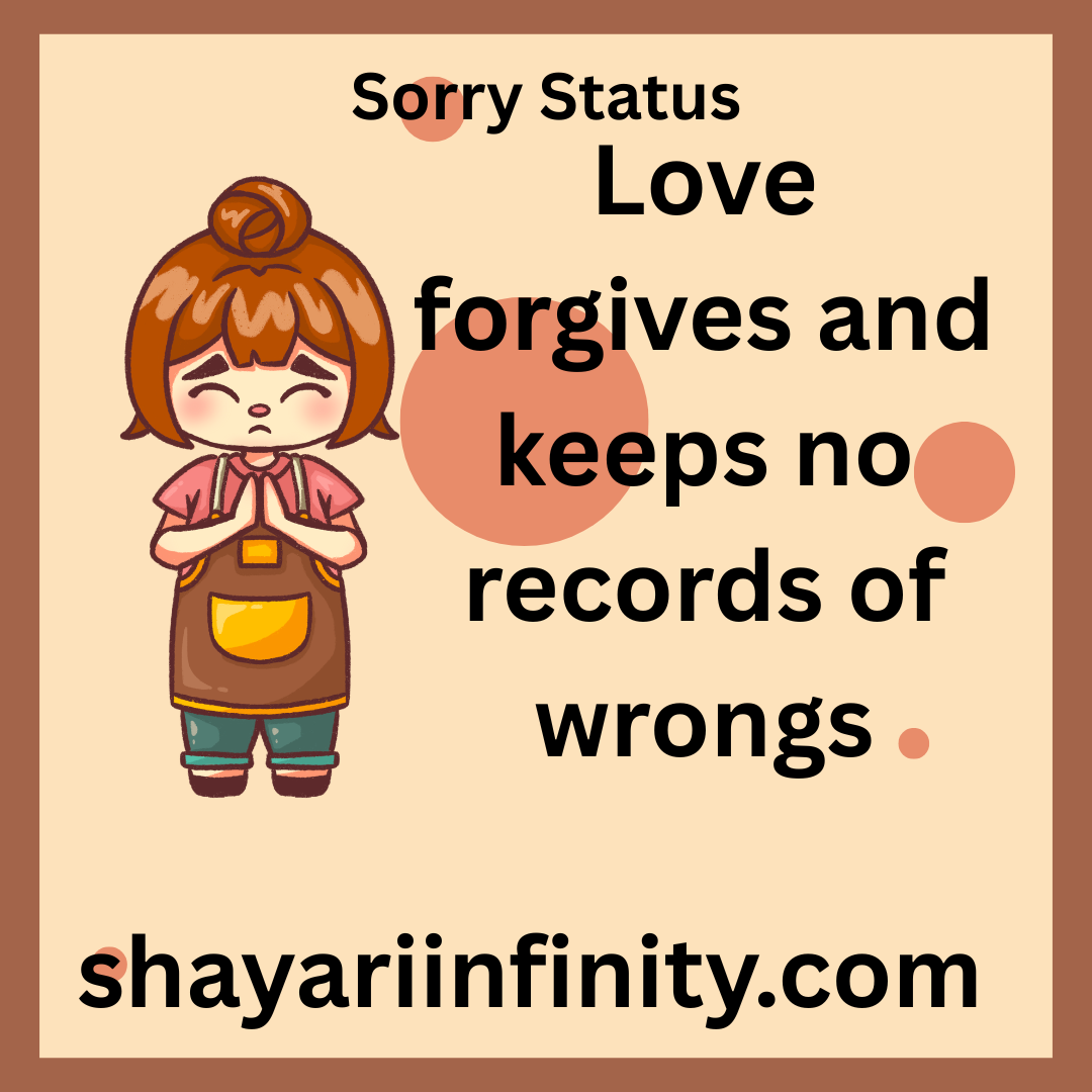 Sorry Status